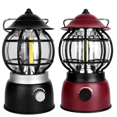 Лампа для кемпінгу з гачком для намету COB